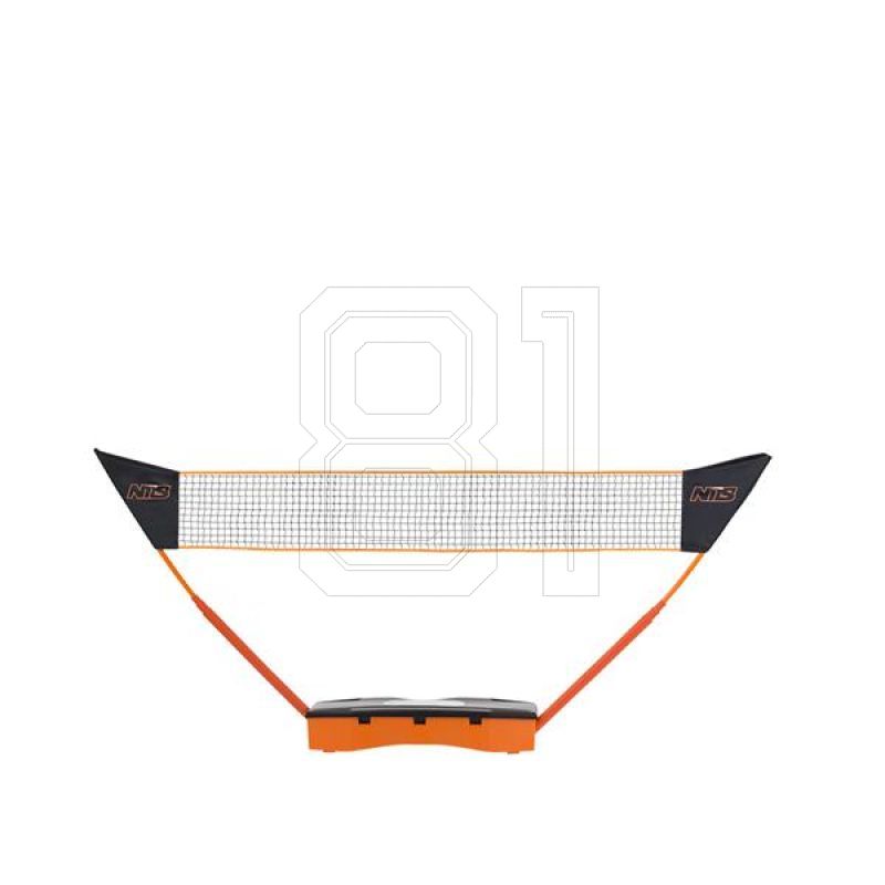 36. ZSB 3in1 Badmintonnetz-Set + Tennisnetz + Volleyballnetz 