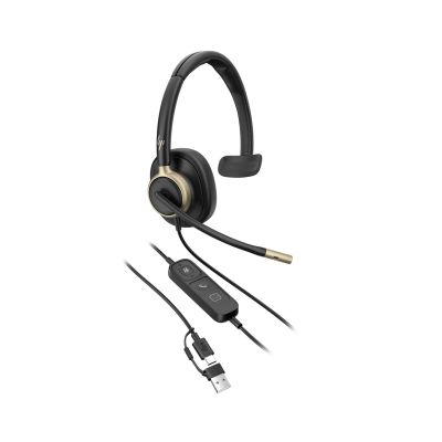 110. HP Poly Mission 815 Mono-USB-Kabel-Headset