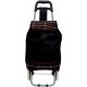 8. Einkaufswagen mit Gestell, 31 l, schwarz