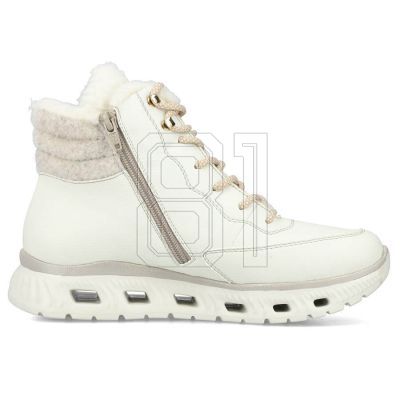 31. Rieker W RKR720 isolierte Sportstiefel, weiß