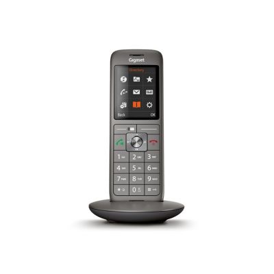 6. Gigaset CL660HX Analog-/DECT-Telefon, Anrufername und -identifikation, Anthrazit