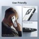 6. ESR Air Armor Hülle für iPhone 14 Plus – transparent und schwarz