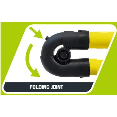 10. Faltbares Fußballtor 91 x 43 x 61 cm 36 x 17 x 24 cm mit Höhen- und Breitenverstellung