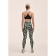 5. Casall Essential Leggings mit Print, Damen, Grün
