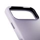 6. Puro Icon Mag Pro Flüssigsilikonhülle für iPhone 17 Pro Max, MagSafe-kompatibel, mit Kameraschutz und Aluminiumknöpfen – Pink