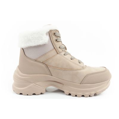 4. Lee Cooper Damen Winter Trekking Sportschuhe Lee Cooper isoliert beige