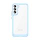 3. Outer Space Case für Samsung Galaxy S23 Hülle mit flexiblem Rahmen blau