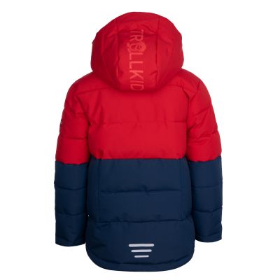 2. Trollkids Kids Gryllefjord Kinder Winterjacke mit Kapuze, isoliert, wasserdicht (365-410)
