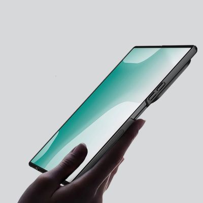 14. Nillkin Super Frosted Shield Fold Magnetische Schutzhülle für Samsung Galaxy Z Fold 7, MagSafe-kompatibel, mit S Pen Space – Schwarz