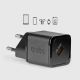 9. SBS TETRGAN1C20K 20W GaN USB-C Wandladegerät mit Power Delivery – Schwarz