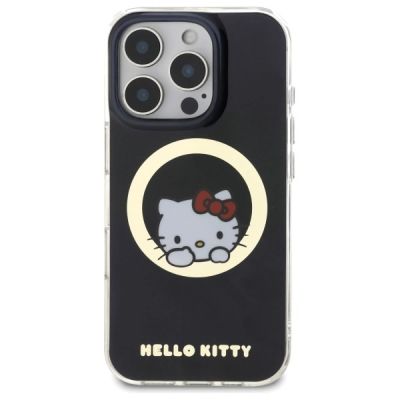 3. Hello Kitty IML Sweet Kitty Magsafe Hülle für iPhone 16 Pro Max – Schwarz