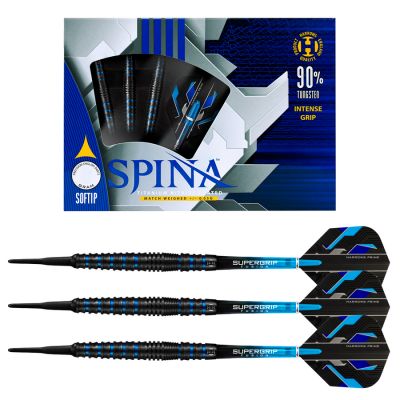 13. Harrows Spina Darts Schwarz 90% Softip HS-TNK-000013753
