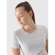 3. Damen-T-Shirt aus Baumwolle mit schmalem Schnitt 4F 4FWMM00TTSHF2255-27M