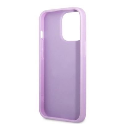 7. Guess GUHCP13LPS4MU iPhone 13 Pro / 13 6.1" lila/lila Hardcase Saffiano 4G Small Metal Logo