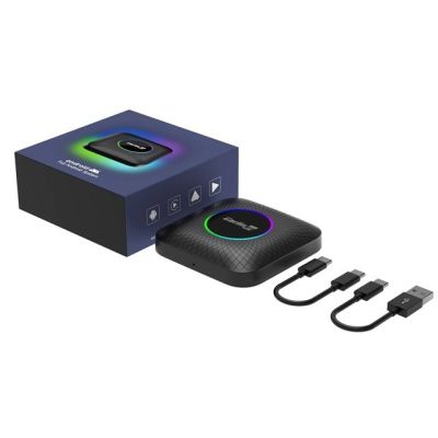 19. CARLINKIT TBOX Ambient Adapter 8GB+128GB Android 13- 8G/128G Carplay I Android Auto schwarz