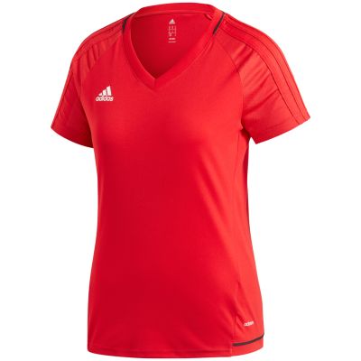 7. adidas TIRO 17 Training JSY Damen T-Shirt rot BP8560