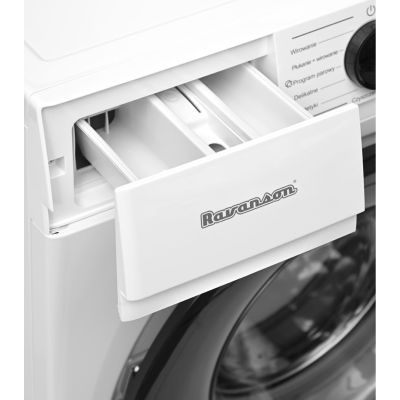 7. Ravanson XPBS-6/1200WD Waschmaschine, 6 kg, 1200 U/min | Dampfprogramm | Startzeitvorwahl | Energieeffizienzklasse A