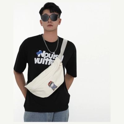 9. Nimmy Crossbody Glasses Cool Dog Umhängetasche - Schwarz