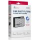2. Clean Office Pro Feinstaubfilter Abluftfilter 2 Stück.
