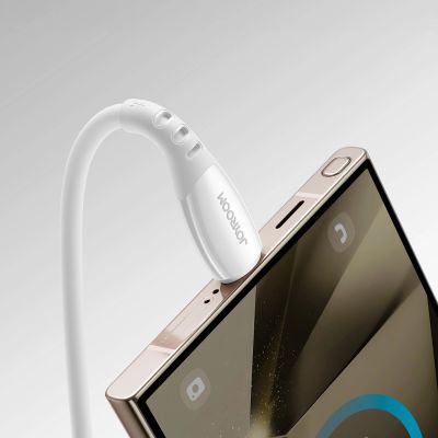 9. Joyroom S-A59 Vibrant Series 3A USB-A- auf USB-C-Kabel, 1,2 m, weiß