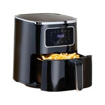 Heißluftfritteuse ALPINA 4,5 l 1450 W schwarz