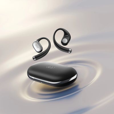 13. OWS QCY Crossky R70 LDAC IPX5 Kopfhörer mit Ohrhaken – Schwarz