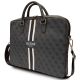 2. Guess 4G Printed Stripes Tasche für einen 16-Zoll-Laptop – Schwarz