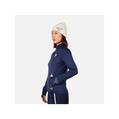 4. ROSSIGNOL W JCC CLIMI JKT Damen-Sweatshirt blau