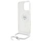 6. Karl Lagerfeld IML Choupette Head & Cord Magsafe Hülle für iPhone 16 Pro Max – Transparent