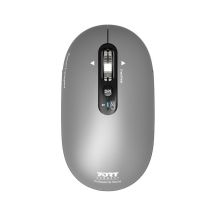 Port Designs 910009 Universalmaus, beidhändig bedienbar, Bluetooth, optisch, 3200 DPI