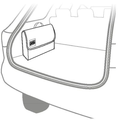 4. Organizer-Aufbewahrungstasche fürs Auto, 29 x 15 x 30 cm, Black + Decker