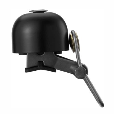 Rockbros Fahrradklingel aus Stahl, Retro, schwarz