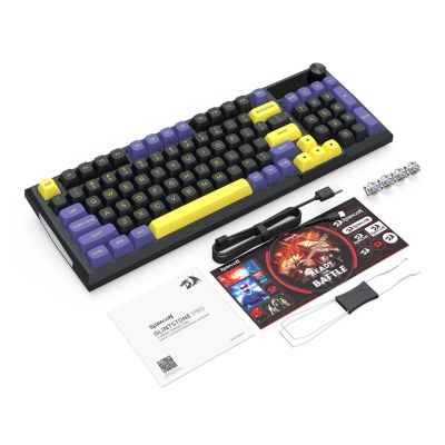 12. REDRAGON Glintstone K725LBY-RGB-PRO Tastatur Schwarz