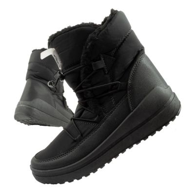 Easy Way Winterstiefel Schneestiefel Damen isoliert modisch Schwarz