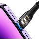 7. Baseus Glimmer Series Kabel USB-A - Lightning 480Mb/s 2.4A 2m schwarz