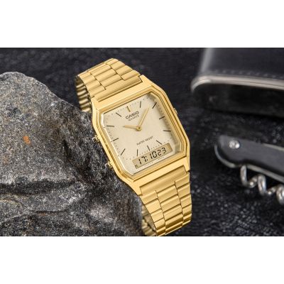 5. Herrenuhr CASIO VINTAGE AQ-230GA-9DMQYES + Box