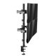 6. Tischmontage 17"-32"/4TFT 360° H.vert. 9Kg Schwarzlicht
