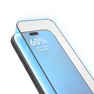 SBS Eyesafe Schutzglas aus gehärtetem Glas für iPhone 17 Pro Max/16 Pro Max mit Applikator