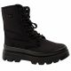Progress Damen-Winterstiefel Schneestiefel schwarz warm gefüttert mit Lammfell