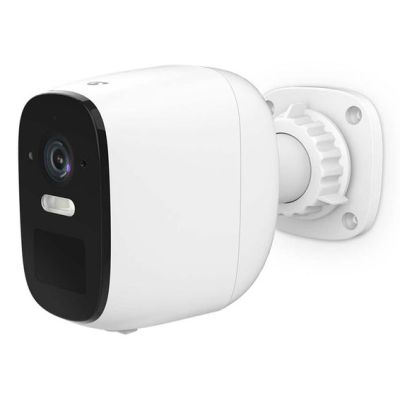 4. Nedis Smartlife WLAN-Außenkamera, IP66, Bewegungsmelder, Nachtsicht, Weiß