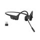 21. Shokz OpenComm2 USB-C Kabellose Knochenleitungskopfhörer + USB-A-Adapter Schwarz
