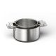 4. BOSCH HEZ9SE040 Topfset – 3 Töpfe mit Deckel + Bratpfanne