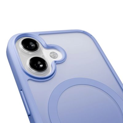 7. Puro Gradient TPU-Hülle kompatibel mit MagSafe für iPhone 17 – Blau