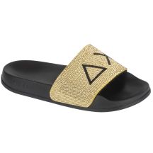 SUN68 Hausschuhe Strass Logo X36211-1143 Gold 39