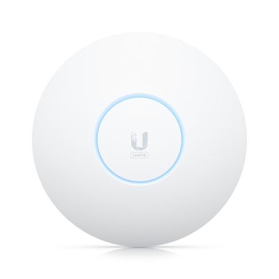 8. Access Point Wi-Fi 6E Ubiquiti UniFi U6 Enterprise 2,4 GHz (2 x 2)/5 GHz (4 x 4)/6 GHz (4 x 4) PoE+ 1 x 2,5 G