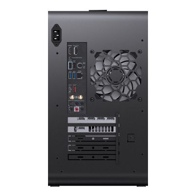 8. Jonsbo U4 Mini Mesh Micro-ATX Gehäuse - Schwarz