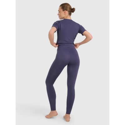 2. Schnelltrocknende Yoga- und Pilates-Leggings für Damen, Größe 4F 4FWAW25TFTIF369-31S