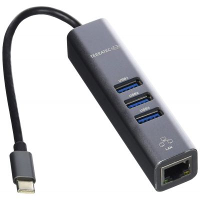 Terratec Connect c2 USB 3.2 Gen 1 (3.1 Gen 1) Typ-C Silber
