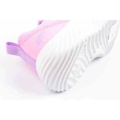 5. Skechers Bounder Baby-Sportschuhe mit Klettverschluss in Rosa