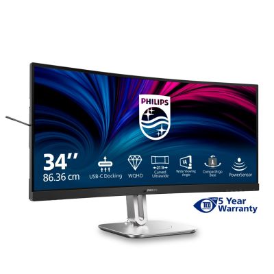 5. Philips 5000 Serie 34B2U5600C/00 Computermonitor 86,4 cm (34") 3440 x 1440 px Dual QHD LCD Grau